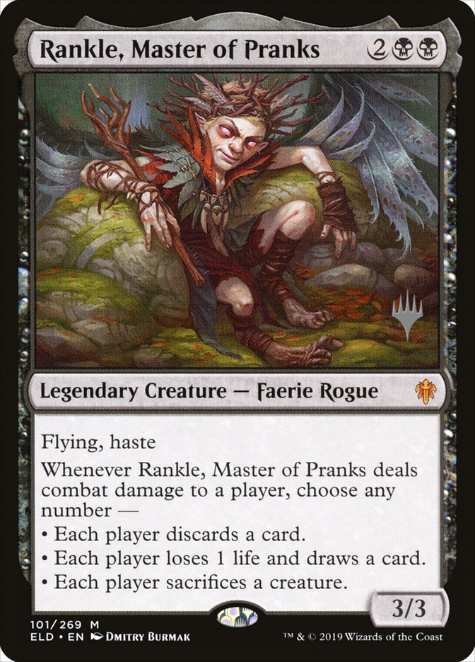 Rankle, Master of Pranks (Promo Pack) [Throne of Eldraine Promos] | Game Haven TX