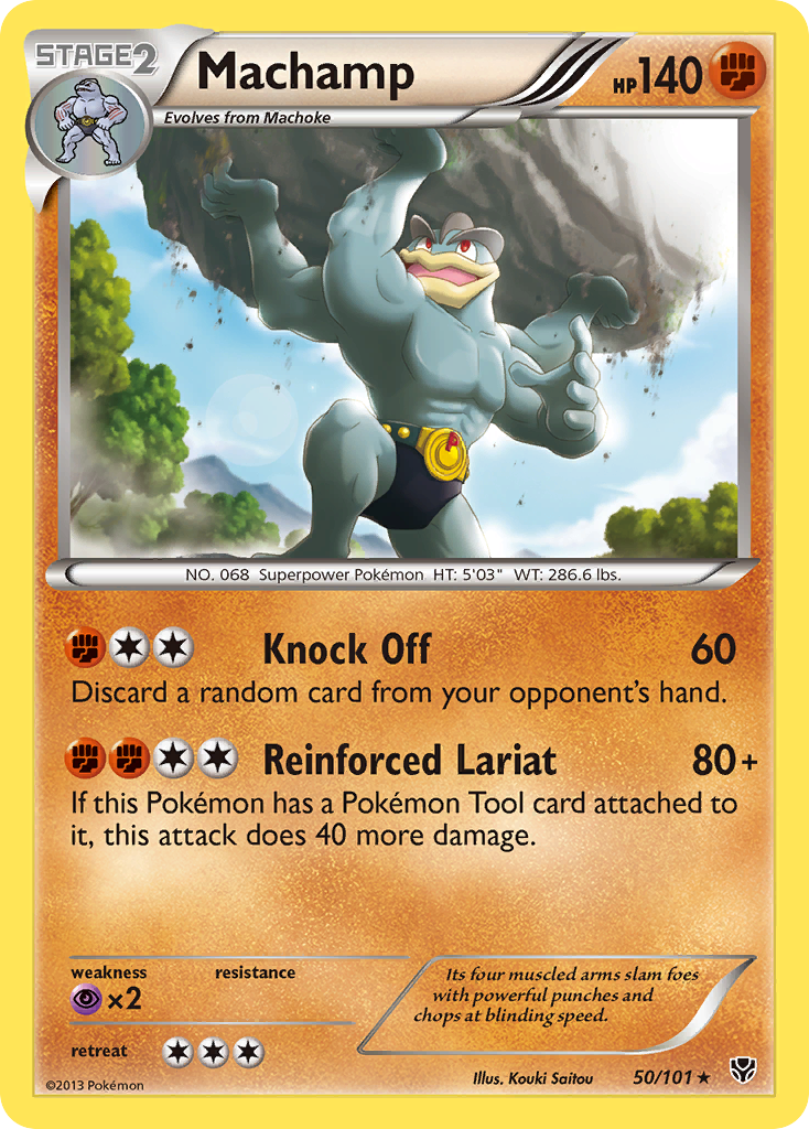 Machamp (50/101) [Black & White: Plasma Blast] | Game Haven TX