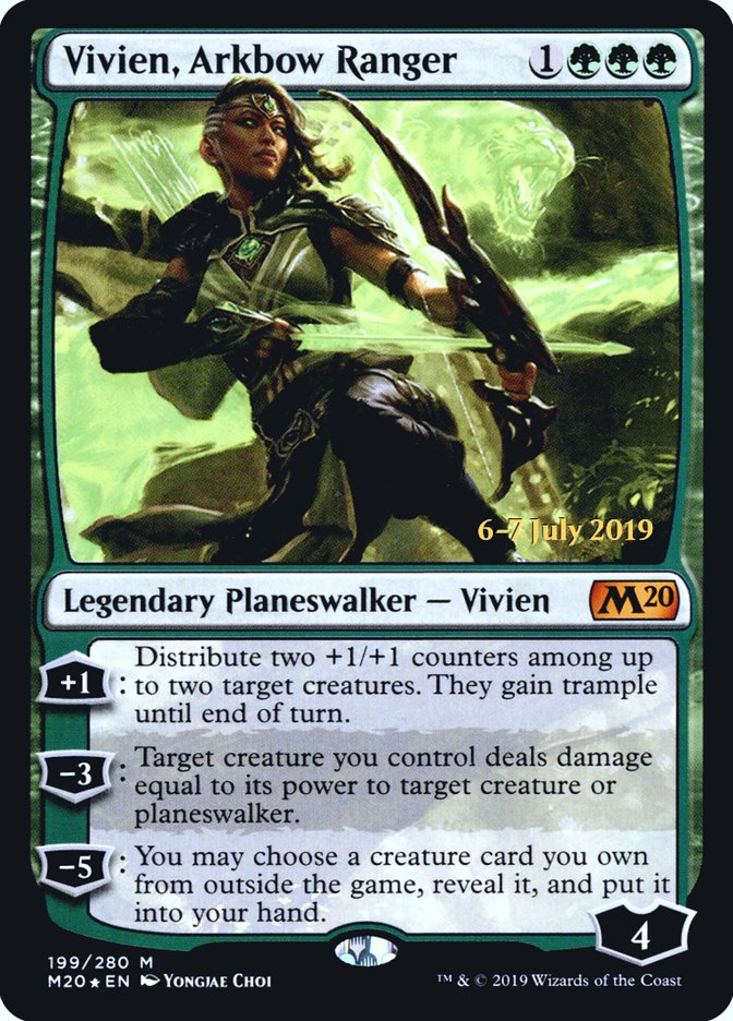 Vivien, Arkbow Ranger [Core Set 2020 Promos] | Game Haven TX