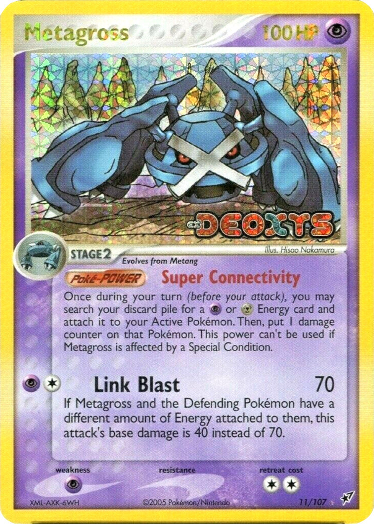 Metagross (11/107) (Stamped) [EX: Deoxys] | Game Haven TX