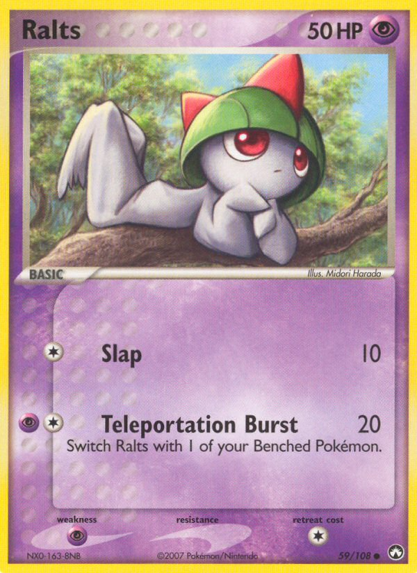 Ralts (59/108) [EX: Power Keepers] | Game Haven TX