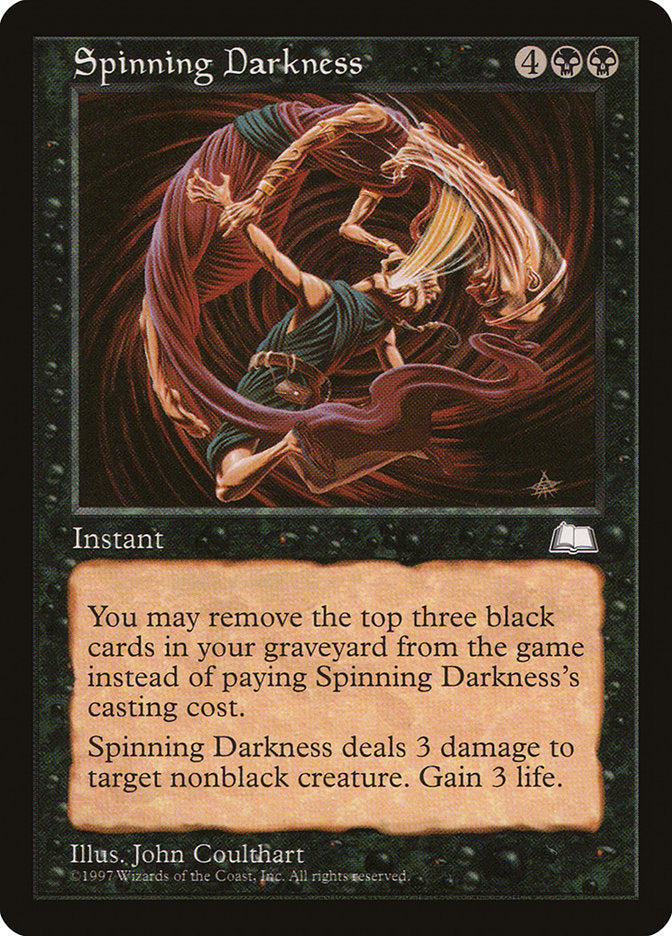 Spinning Darkness [Weatherlight] | Game Haven TX