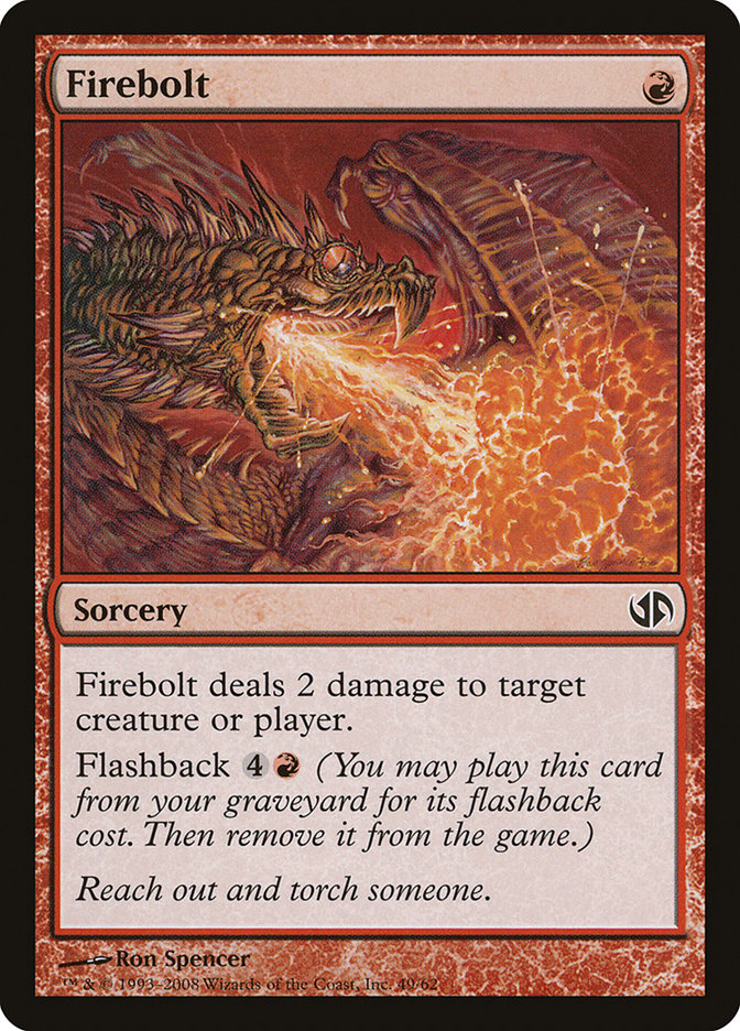 Firebolt [Duel Decks: Jace vs. Chandra] | Game Haven TX