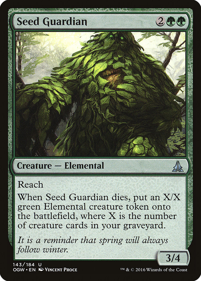 Seed Guardian [Oath of the Gatewatch] | Game Haven TX