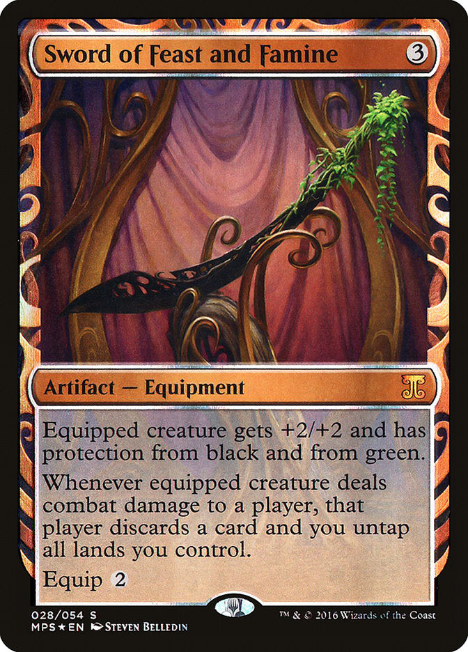 Sword of Feast and Famine [Kaladesh Inventions] | Game Haven TX