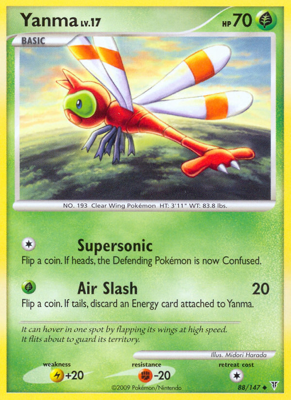 Yanma (88/147) [Platinum: Supreme Victors] | Game Haven TX