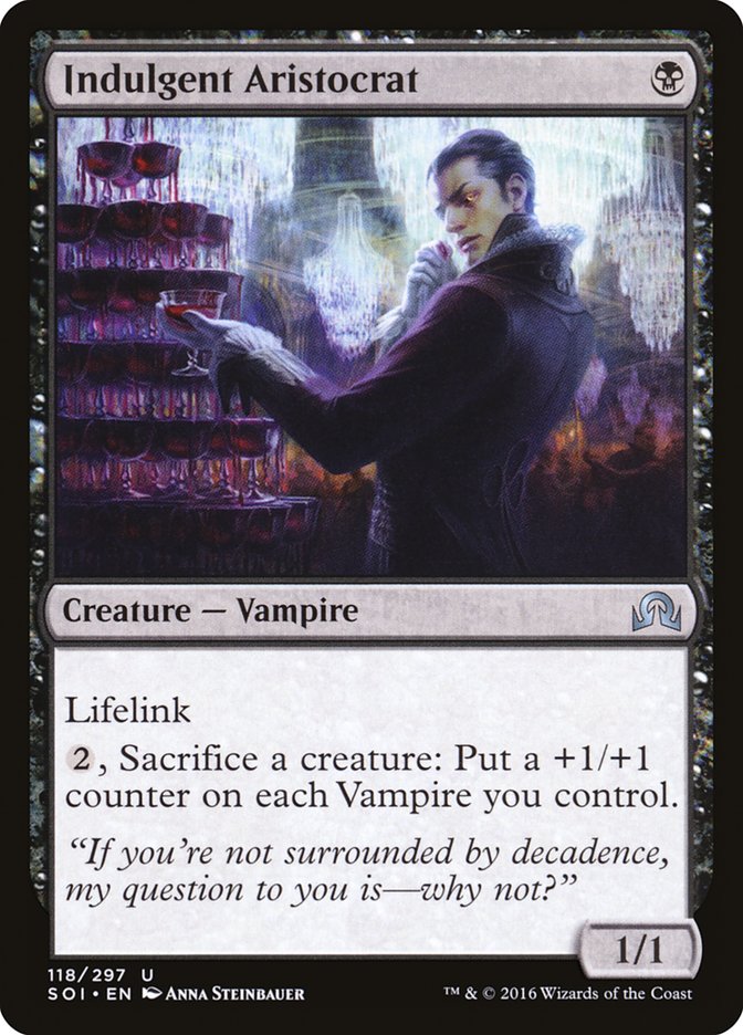 Indulgent Aristocrat [Shadows over Innistrad] | Game Haven TX