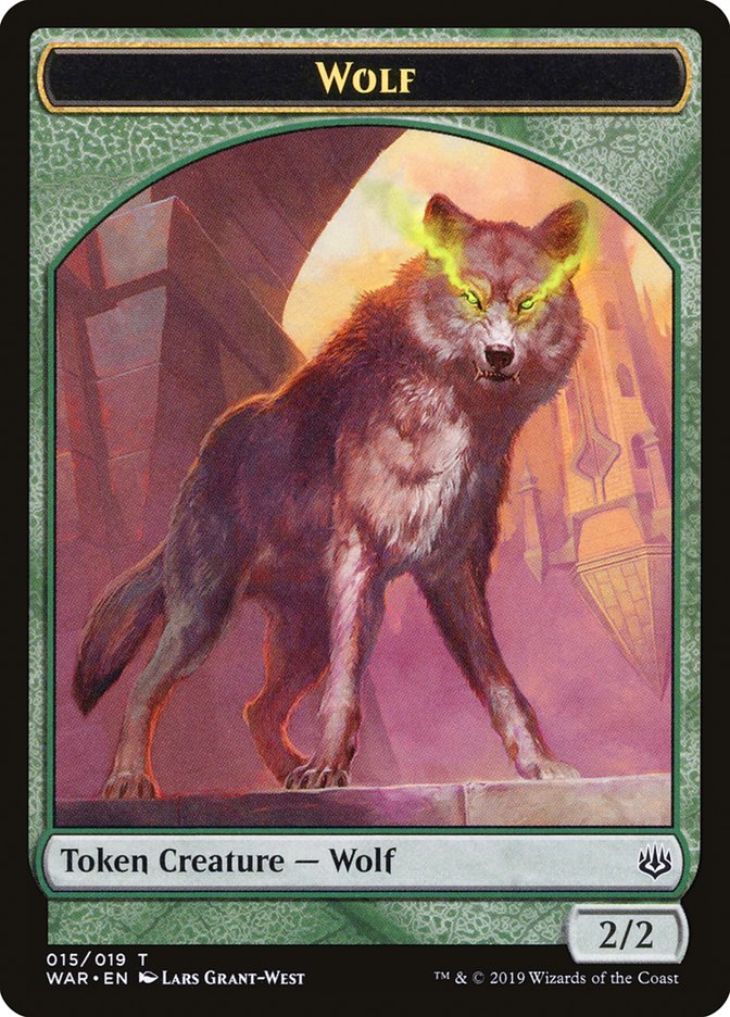 Wolf [War of the Spark Tokens] | Game Haven TX