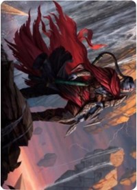 Anowon, the Ruin Thief Art Card [Zendikar Rising Art Series] | Game Haven TX