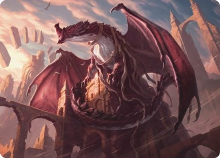 Velomachus Lorehold Art Card [Strixhaven: School of Mages Art Series] | Game Haven TX