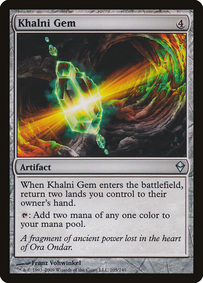 Khalni Gem [Zendikar] | Game Haven TX
