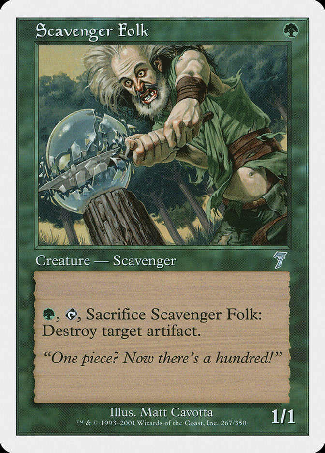 Scavenger Folk [Seventh Edition] | Game Haven TX