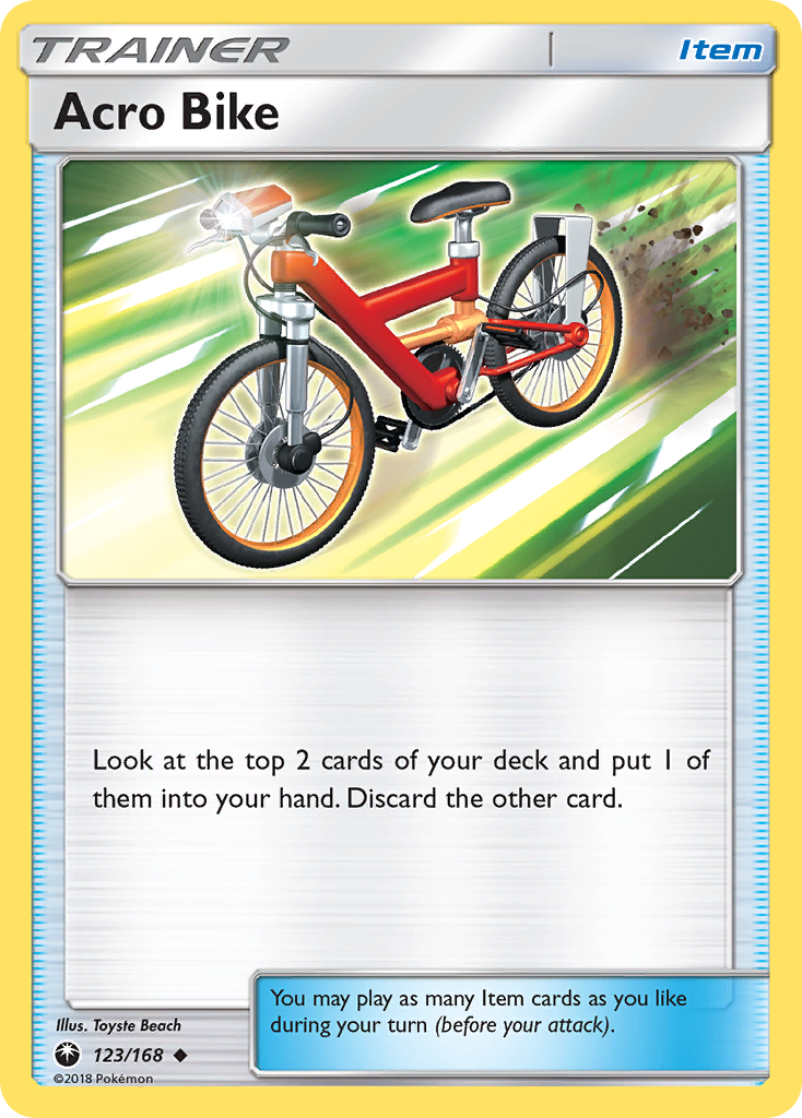 Acro Bike (123/168) [Sun & Moon: Celestial Storm] | Game Haven TX