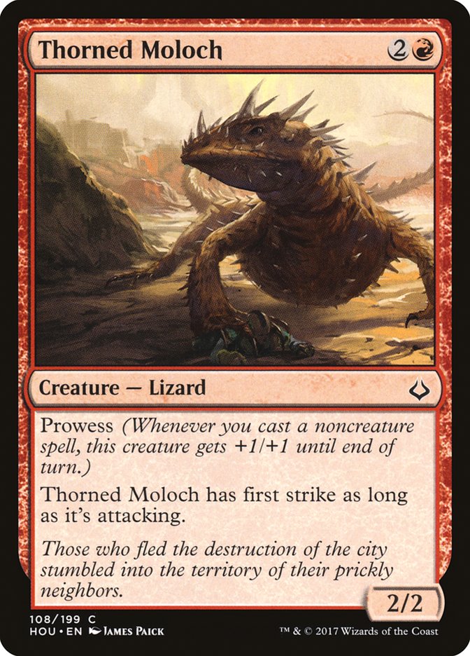 Thorned Moloch [Hour of Devastation] | Game Haven TX
