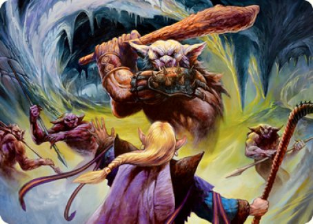 Den of the Bugbear (Dungeon Module) Art Card [Dungeons & Dragons: Adventures in the Forgotten Realms Art Series] | Game Haven TX