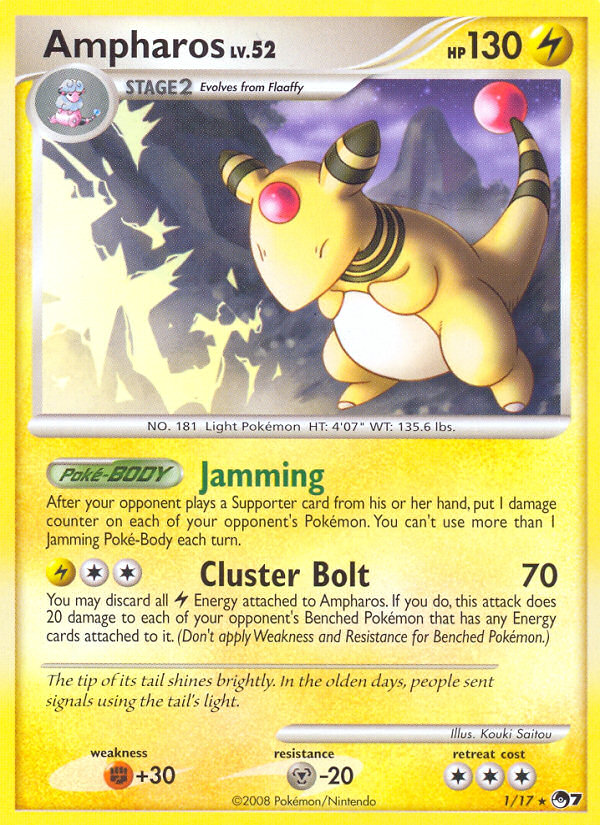 Ampharos (1/17) [POP Series 7] | Game Haven TX