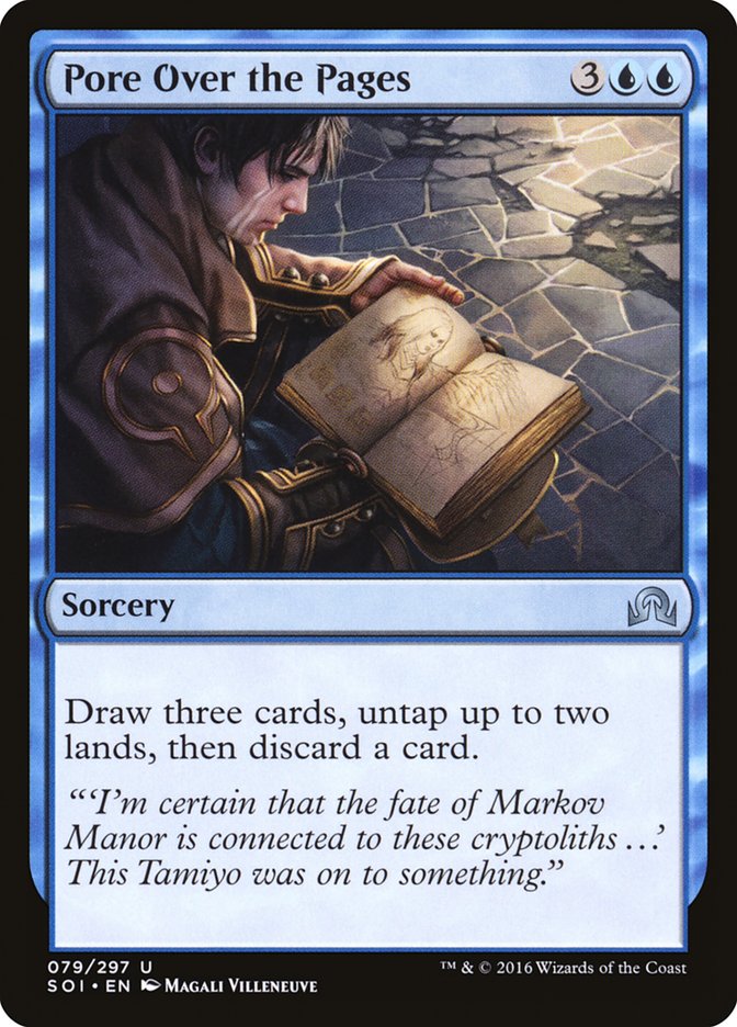 Pore Over the Pages [Shadows over Innistrad] | Game Haven TX