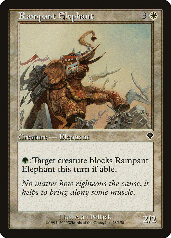 Rampant Elephant [Invasion] | Game Haven TX