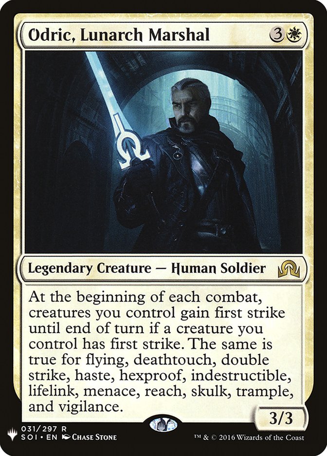 Odric, Lunarch Marshal [Mystery Booster] | Game Haven TX