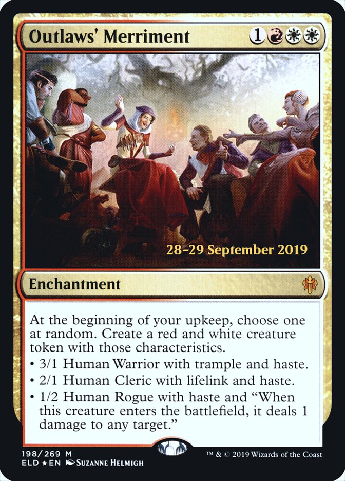 Outlaws' Merriment [Throne of Eldraine Promos] | Game Haven TX