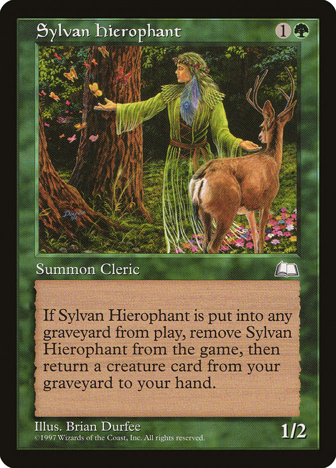 Sylvan Hierophant [Weatherlight] | Game Haven TX