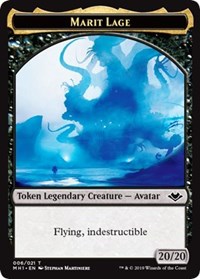 Marit Lage (006) // Spirit (016) Double-sided Token [Modern Horizons Tokens] | Game Haven TX