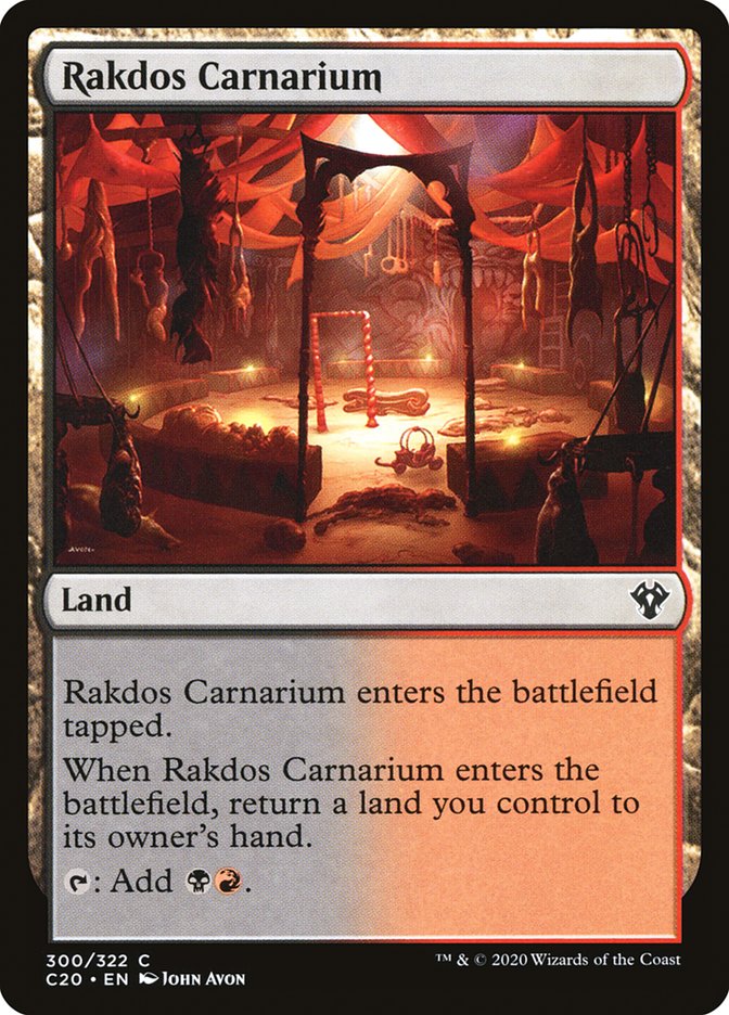 Rakdos Carnarium [Commander 2020] | Game Haven TX