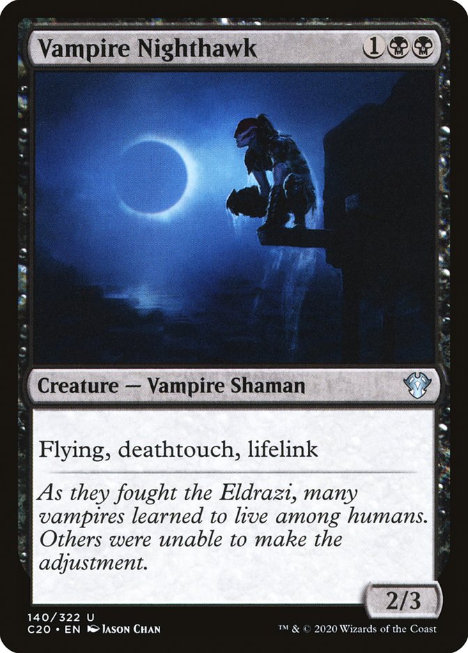 Vampire Nighthawk [Commander 2020] | Game Haven TX