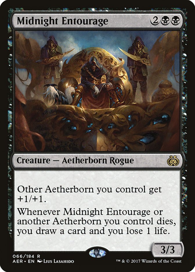 Midnight Entourage [Aether Revolt] | Game Haven TX