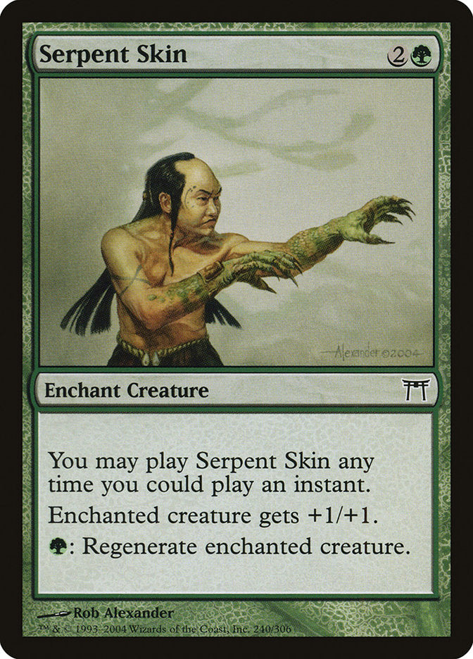 Serpent Skin [Champions of Kamigawa] | Game Haven TX