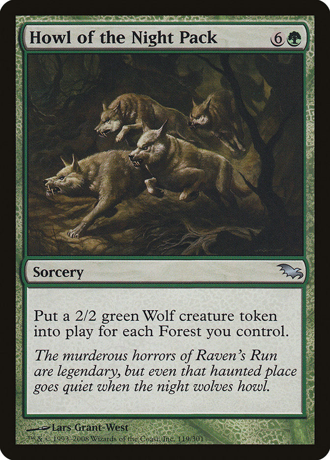 Howl of the Night Pack [Shadowmoor] | Game Haven TX