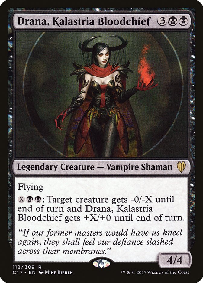 Drana, Kalastria Bloodchief [Commander 2017] | Game Haven TX