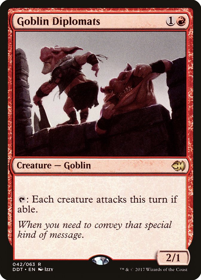 Goblin Diplomats [Duel Decks: Merfolk vs. Goblins] | Game Haven TX