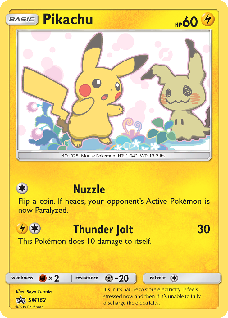 Pikachu (SM162) [Sun & Moon: Black Star Promos] | Game Haven TX