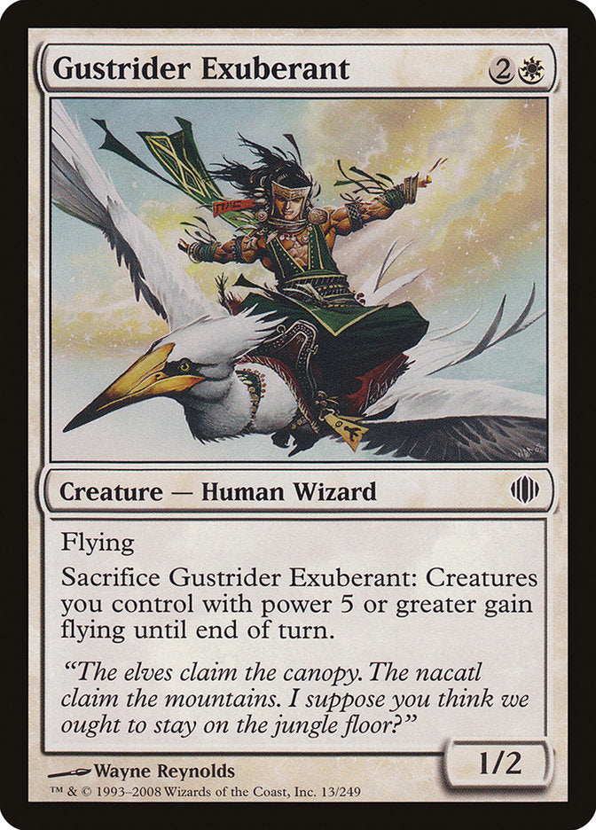 Gustrider Exuberant [Shards of Alara] | Game Haven TX