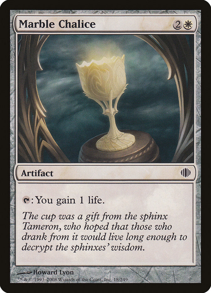 Marble Chalice [Shards of Alara] | Game Haven TX