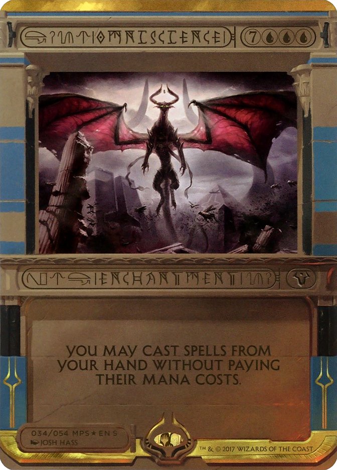 Omniscience [Amonkhet Invocations] | Game Haven TX