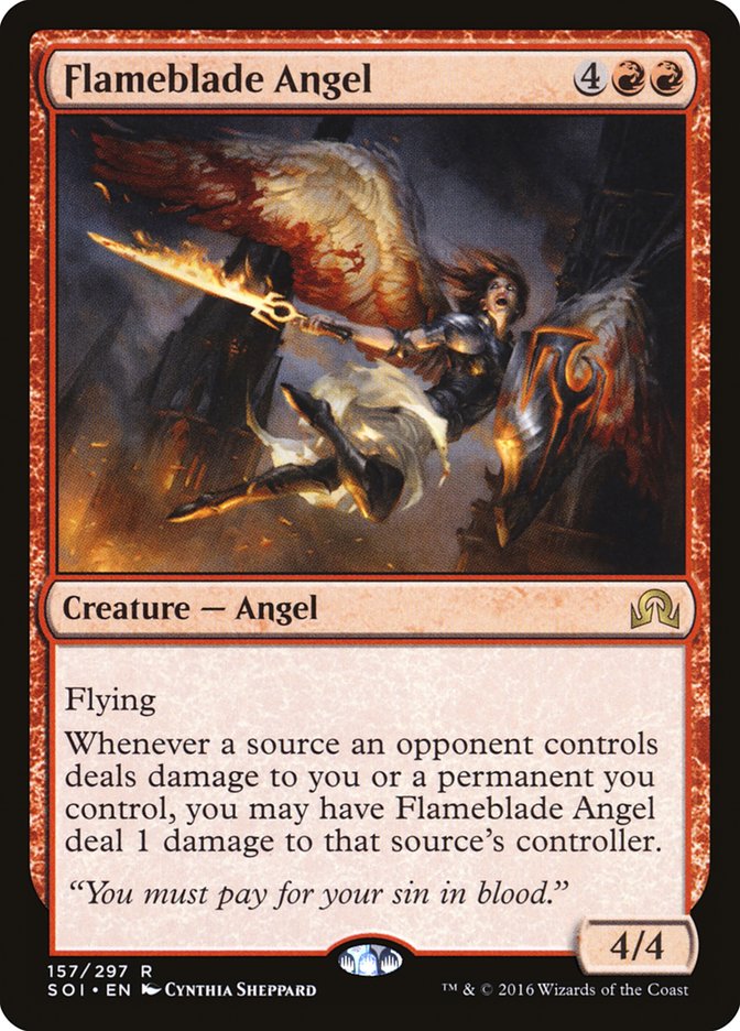 Flameblade Angel [Shadows over Innistrad] | Game Haven TX