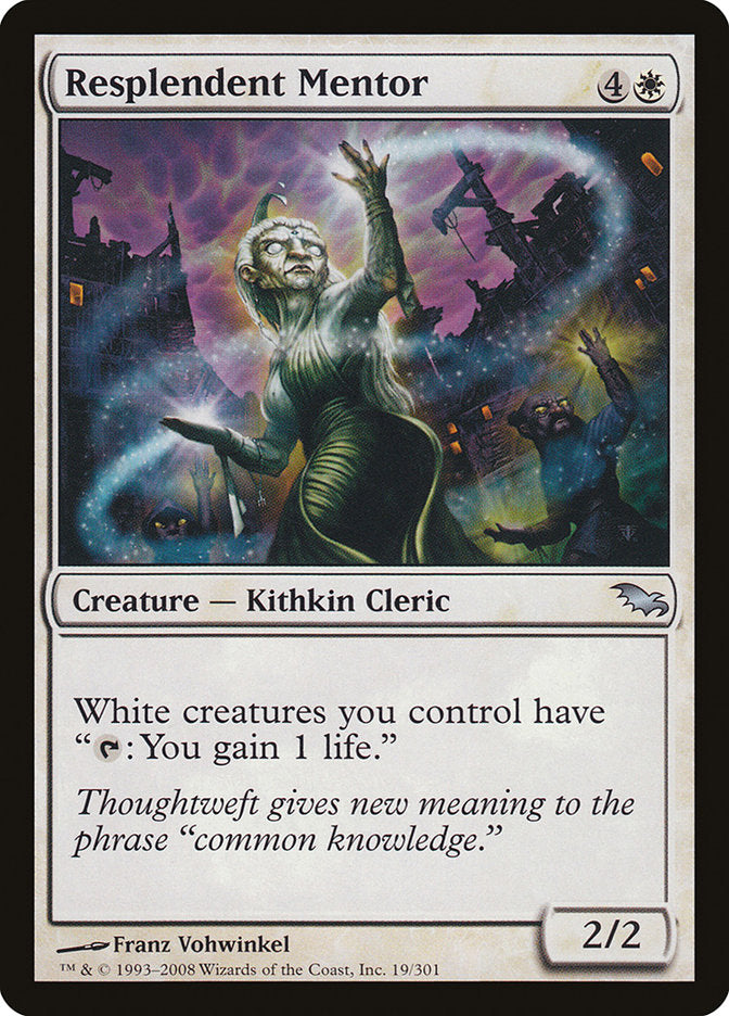 Resplendent Mentor [Shadowmoor] | Game Haven TX