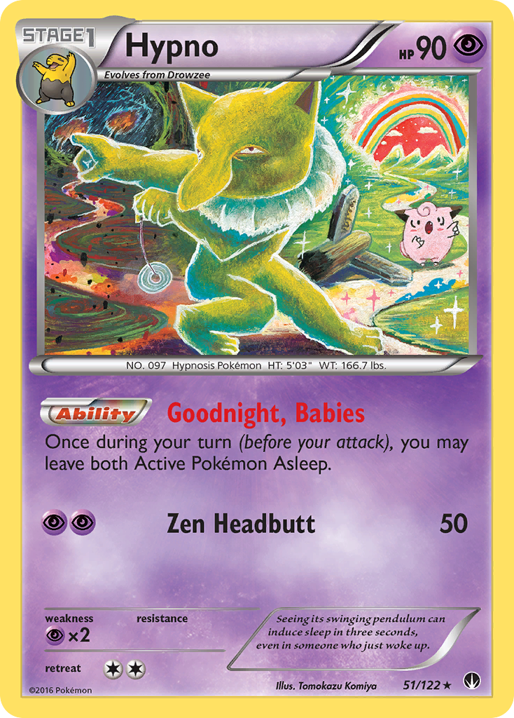 Hypno (51/122) [XY: BREAKpoint] | Game Haven TX