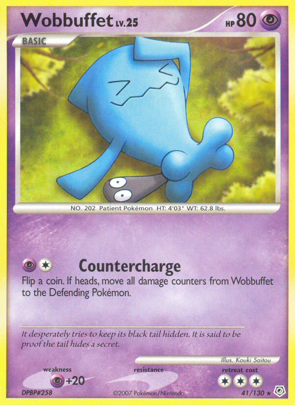 Wobbuffet (41/130) [Diamond & Pearl: Base Set] | Game Haven TX