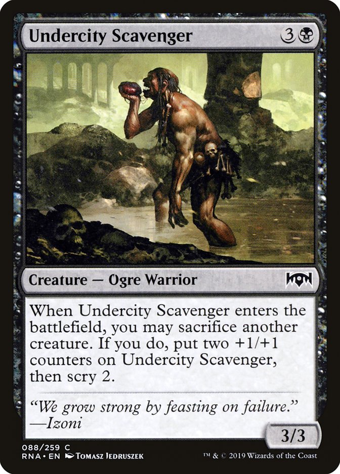 Undercity Scavenger [Ravnica Allegiance] | Game Haven TX