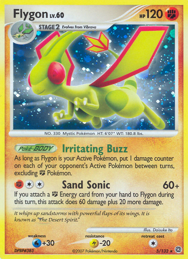 Flygon (5/132) [Diamond & Pearl: Secret Wonders] | Game Haven TX