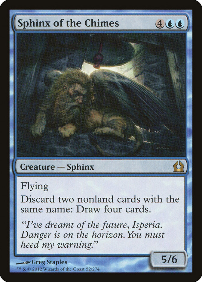 Sphinx of the Chimes [Return to Ravnica] | Game Haven TX