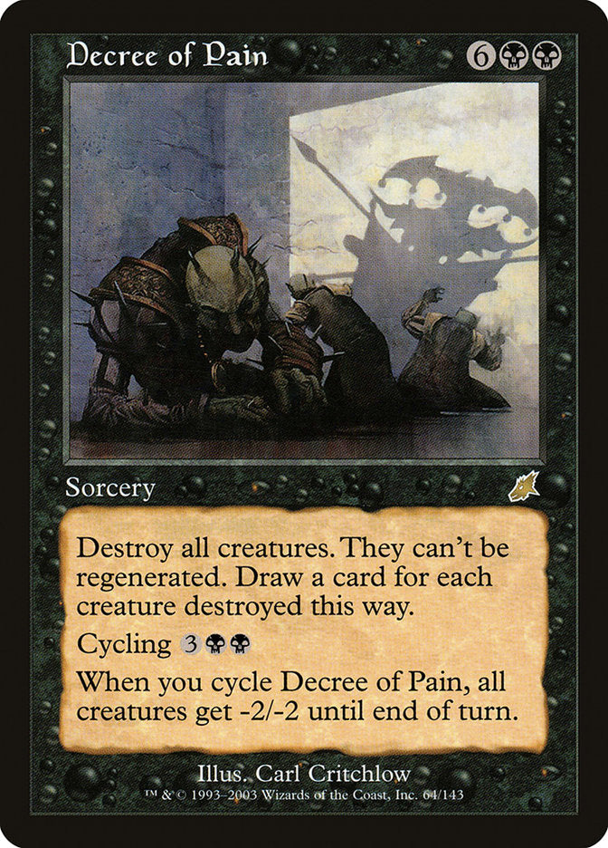 Decree of Pain [Scourge] | Game Haven TX