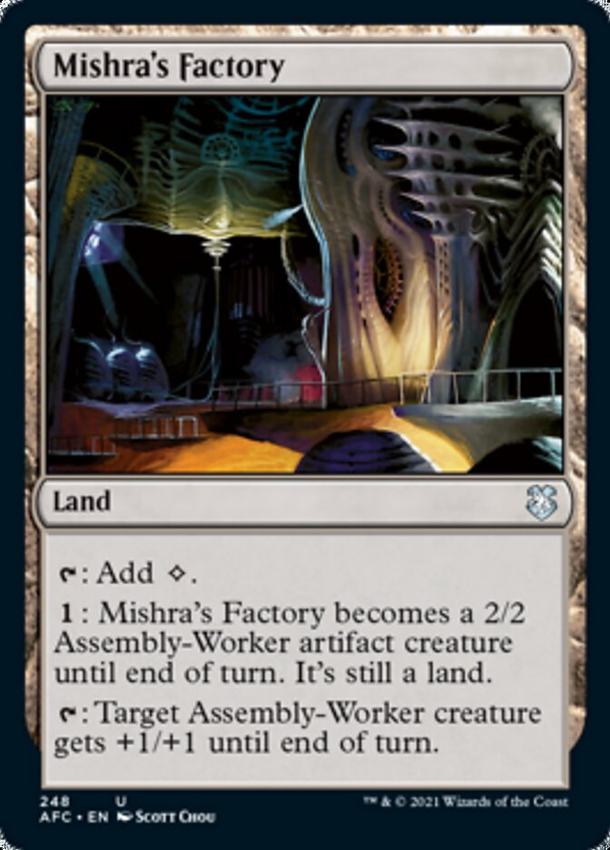 Mishra's Factory [Dungeons & Dragons: Adventures in the Forgotten Realms Commander] | Game Haven TX