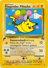 Pikachu (25) (Flying) [Pikachu World Collection Promos] | Game Haven TX