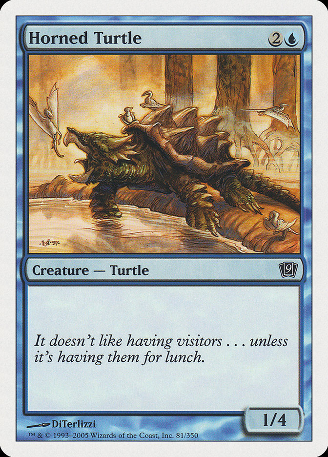Horned Turtle [Ninth Edition] | Game Haven TX