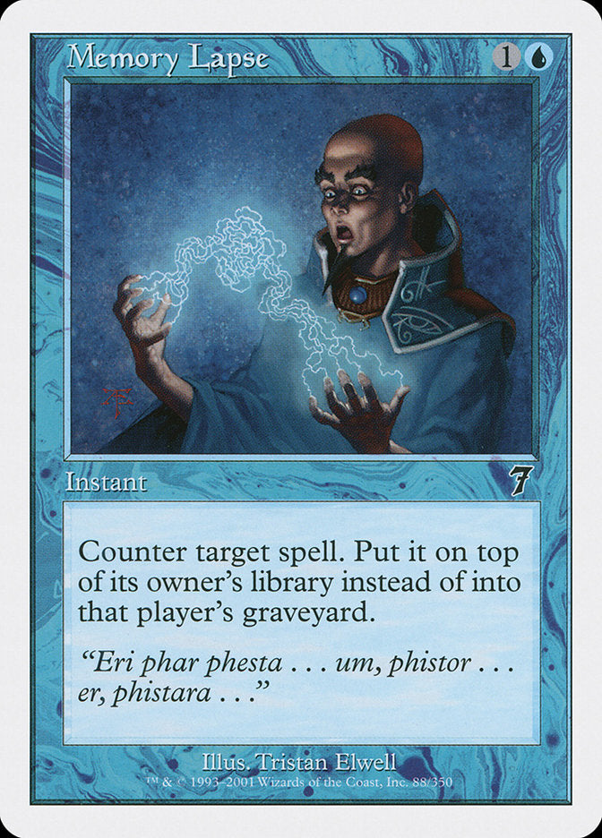Memory Lapse [Seventh Edition] | Game Haven TX