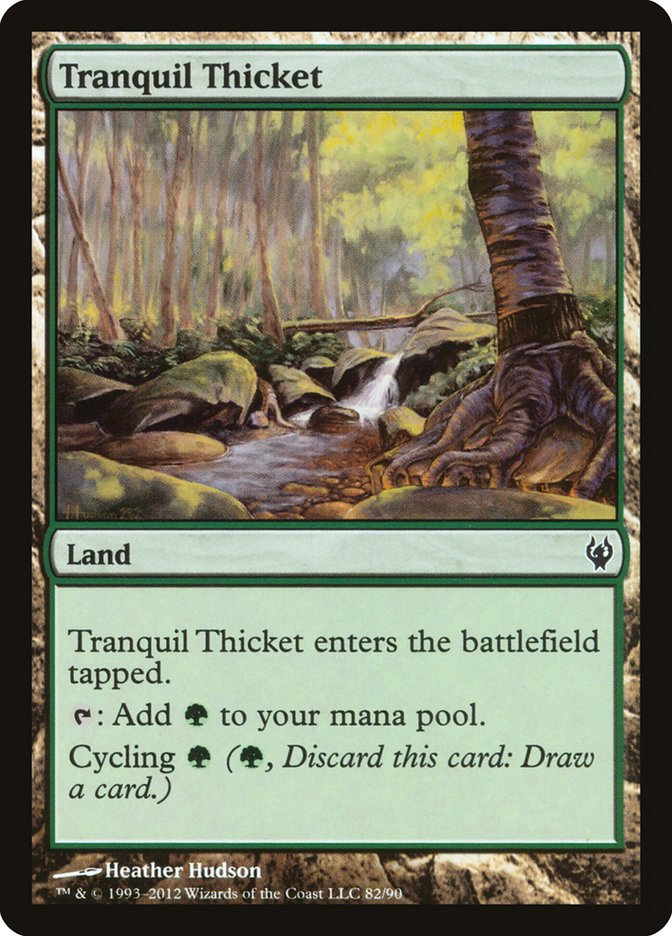 Tranquil Thicket [Duel Decks: Izzet vs. Golgari] | Game Haven TX